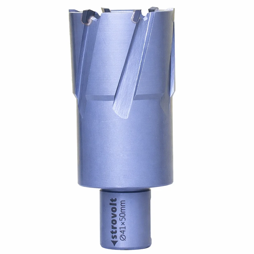 Strovolt 41mm x 50mm TCT Annular Core Cutter Industrial Tungsten Carbide Tipped Mag Drill Bit Heavy-Duty Hole Saw for Stainless Steel, Rail & Hardox STRO784150 - strovolt - SKU: STRO-784150-TCT-4150Brand - Available in Saudi Arabia