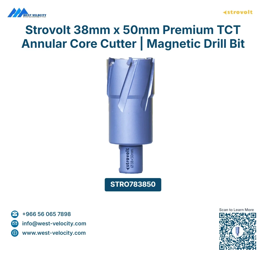 Strovolt 38mm x 50mm TCT Annular Core Cutter - strovolt - SKU: STRO-783850-TCT-3850Brand - Available in Saudi Arabia